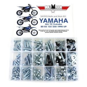 Bolt Kit Yamaha YZ 80 85 125 250 YZ85 YZ125 YZ250 plastics body engine frame