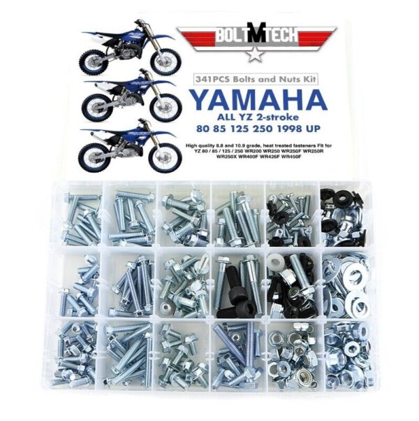 Bolt Kit Yamaha YZ 80 85 125 250 YZ85 YZ125 YZ250 plastics body engine frame