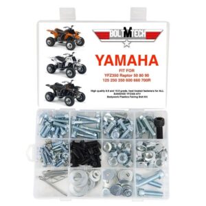 YAMAHA BANSHEE 161 pc Bolt kit YFZ350 ATV Bolt Kit plastic body engine lug nuts
