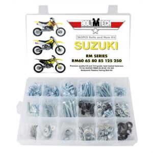 300pc Bolt Kit Suzuki RM60 RM65 RM80 RM85 RM125 RM250 Engine Maintain